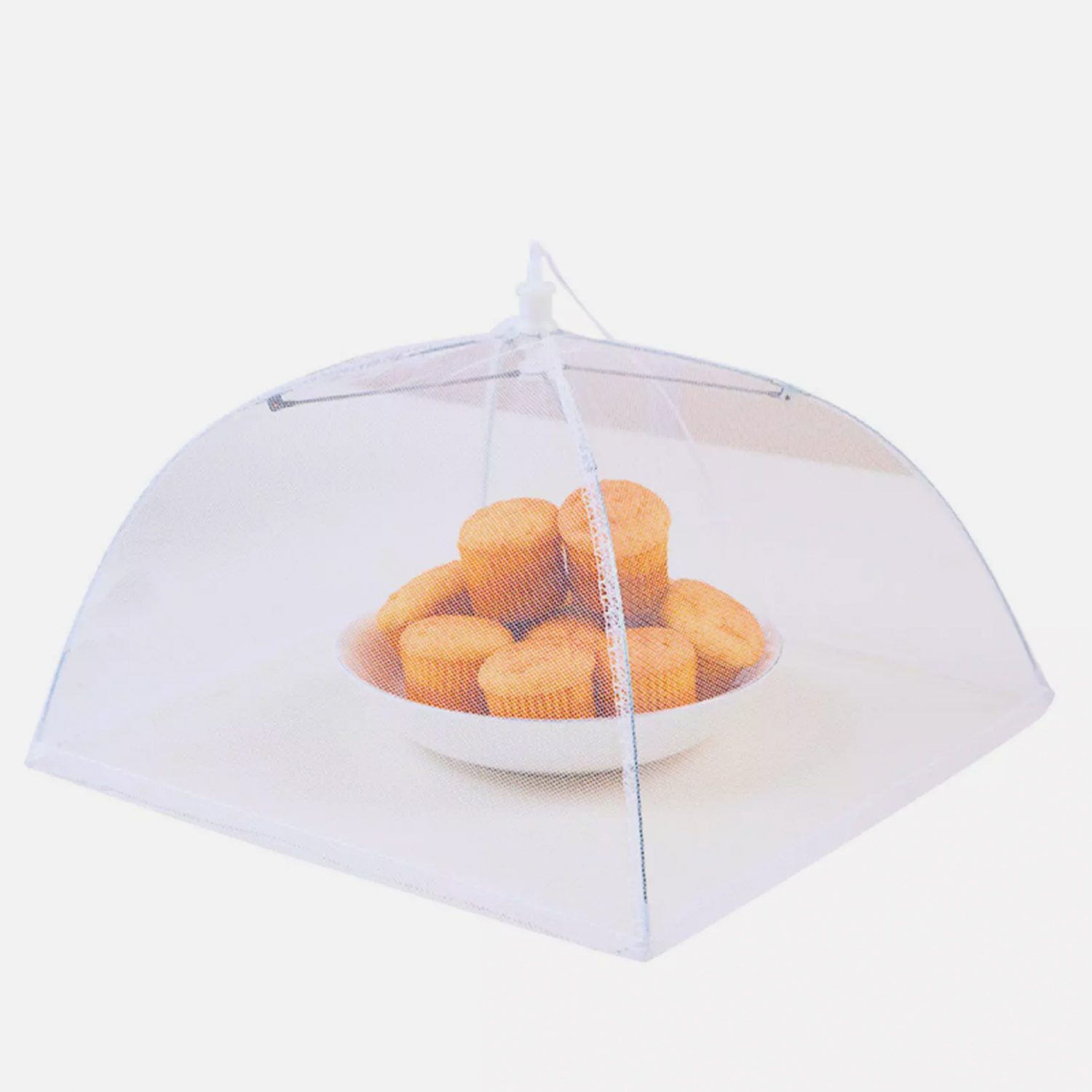 Malla cubre alimentos para cubrir antimoscas x 3 - Imagen 5