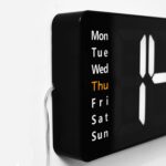 Reloj temporizador de pared fecha temperatura - Imagen 8