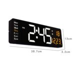 Reloj temporizador de pared fecha temperatura - Imagen 3