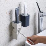 Dispensador Pasta de Dientes de pared blanco - Imagen 4