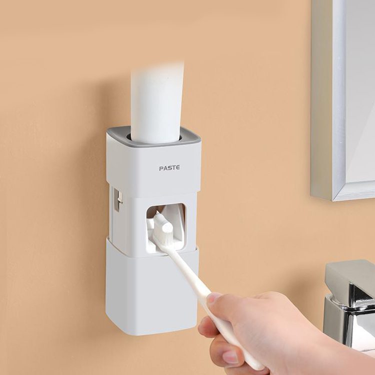 Dispensador Pasta de Dientes de pared blanco - Imagen 6