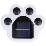 Luz solar jardín estaca diseño huella cálida - Imagen 5