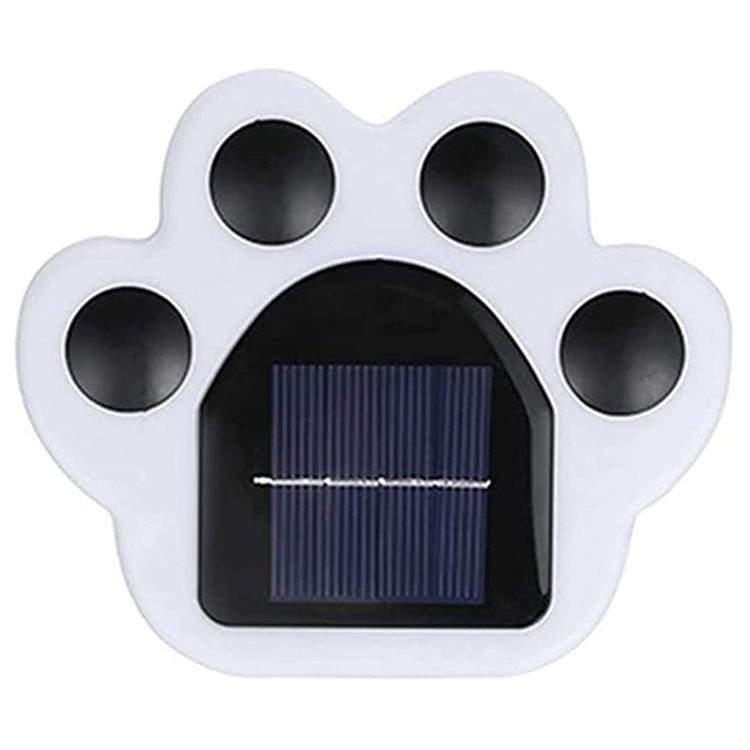 Luz solar jardín estaca diseño huella cálida - Imagen 5