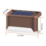 Foco Solar escalera y balcón led Pack x 4 - Imagen 4