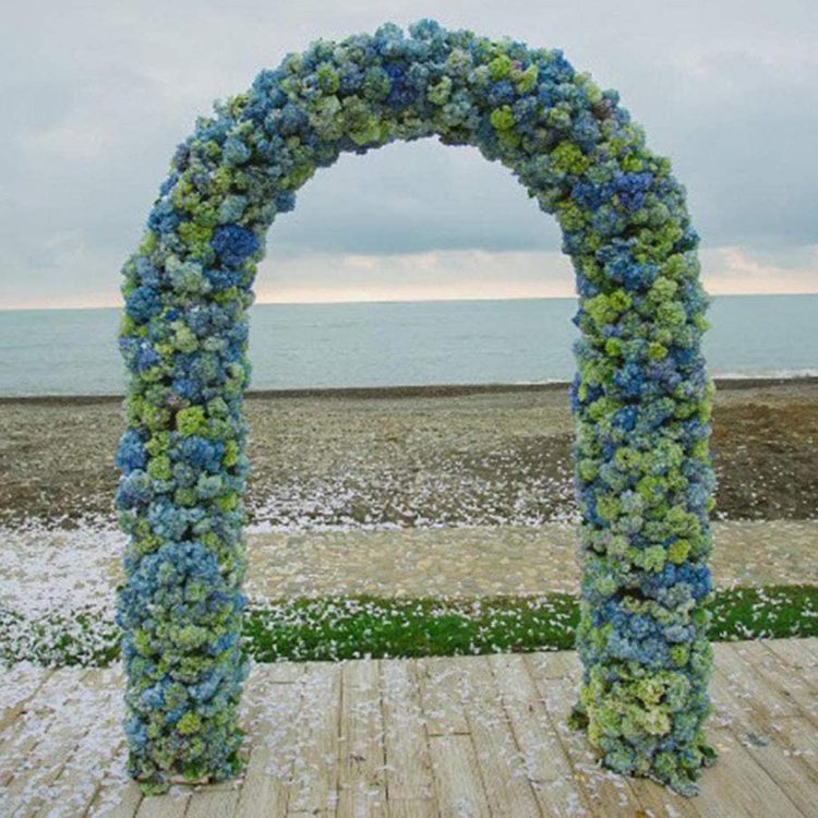 Arco para jardín plantas enredaderas altura ajustable - Imagen 4