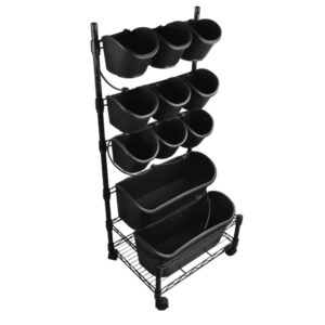 Huerto vertical con ruedas