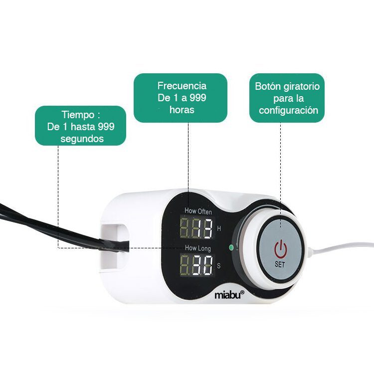 Sistema riego automático con temporizador plantas - Imagen 2