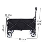 Carro de arrastre plegable ruedas hasta 40 KG - Imagen 5