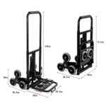 Yegua sube escaleras acero hasta 150 KG - Imagen 2