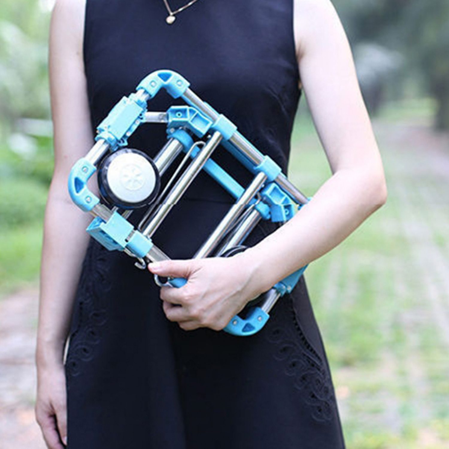 Yegua portátil plegable carga máx 25 KG - Imagen 2