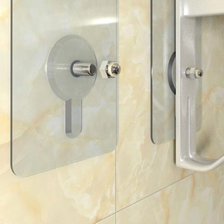 Colgador tornillo no más clavos adhesivo pared x 4 - Imagen 4