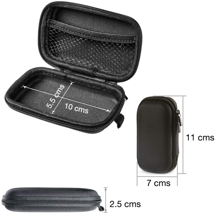 Funda protectora rígida case audífonos multiuso - Imagen 2