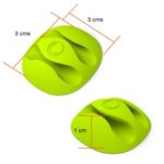 Organizador protector cables escritorio muebles x 6 - Imagen 4