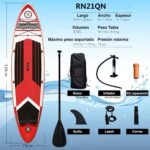 Tabla Stand Up Paddle Sup Travesías 10.6" - Imagen 4