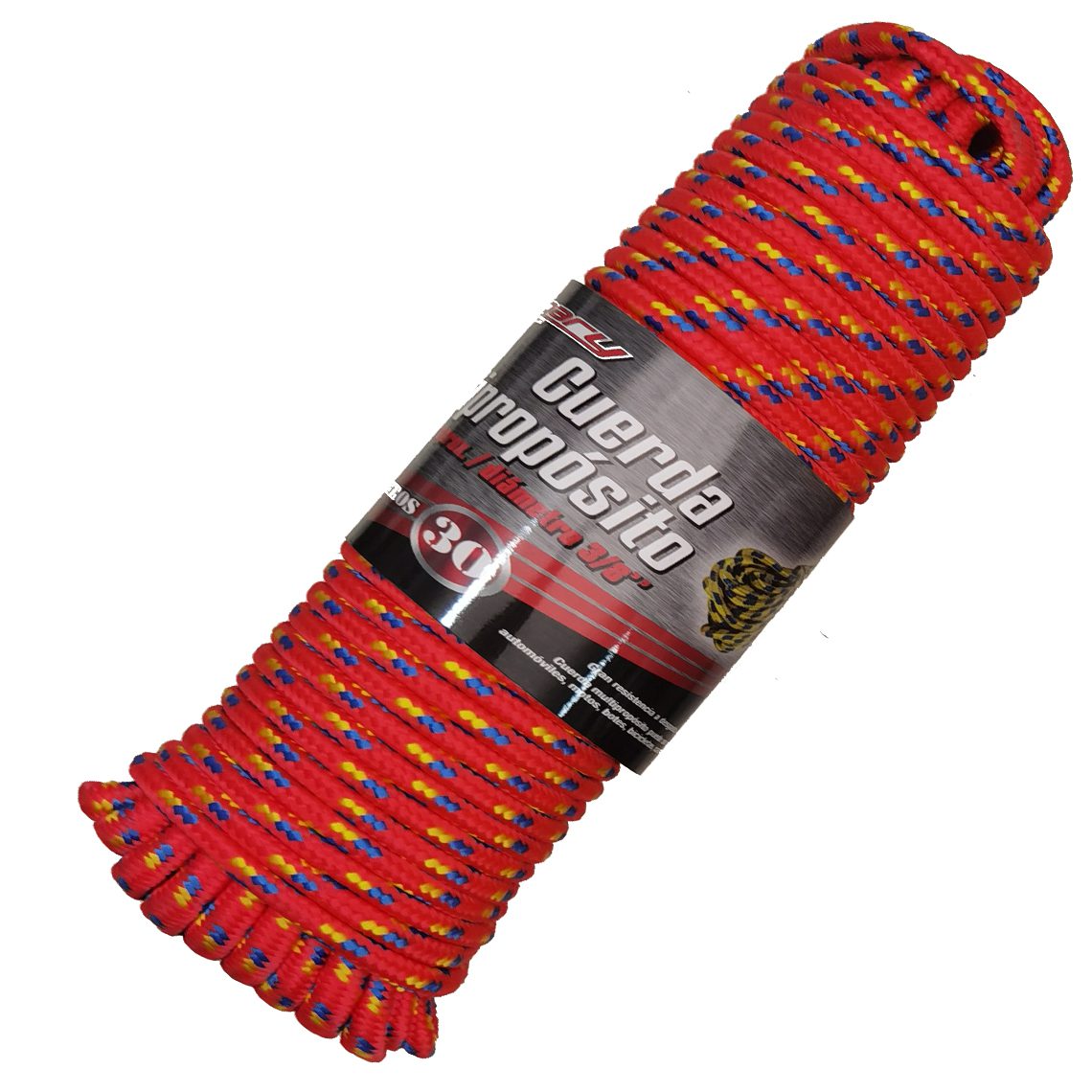 Cuerda Soga Multipropósito 30 metros 3/8 diámetro - Imagen 1