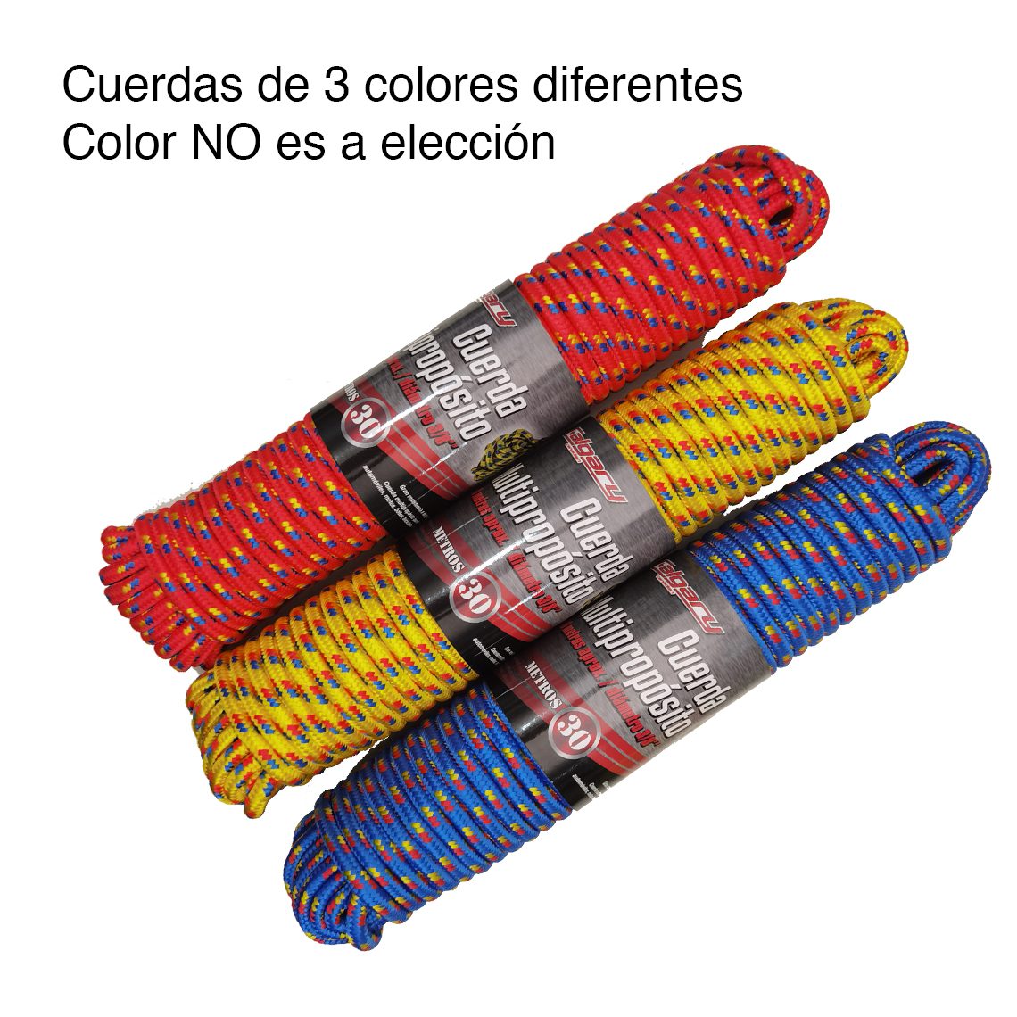 Cuerda Soga Multipropósito 30 metros 3/8 diámetro - Imagen 2