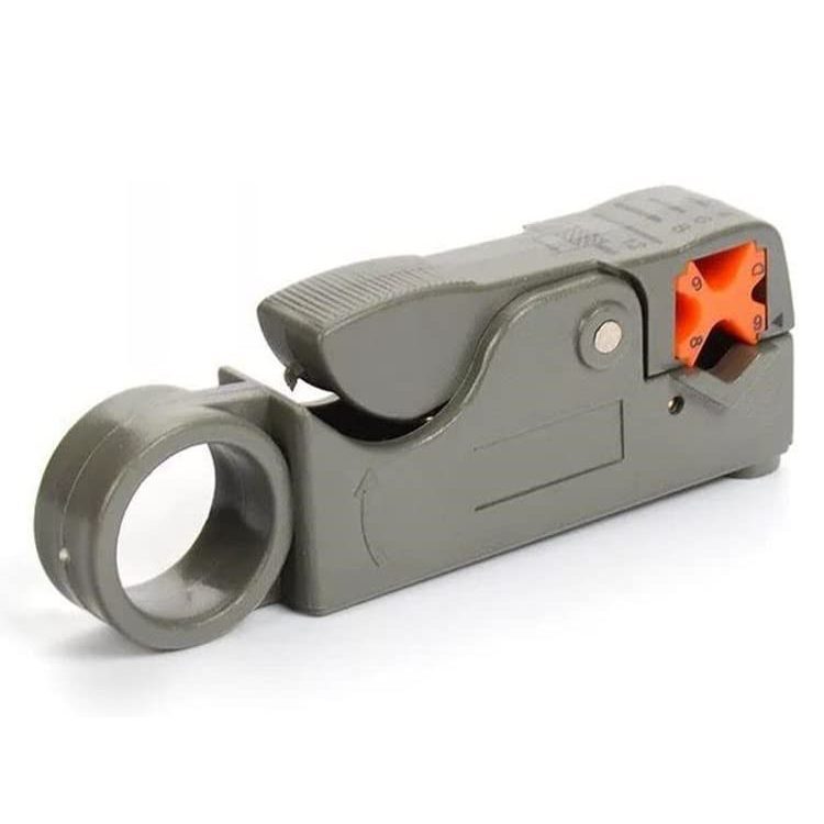 Kit crimpeadora pelacable Coaxial + 20 conectores RG6 - Imagen 5