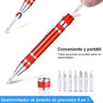 Kit 27 herramientas electrónica cautín tester destornillador - Imagen 5