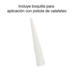 Adhesivo de montaje blanco cartucho 300 ml Rex - Imagen 3