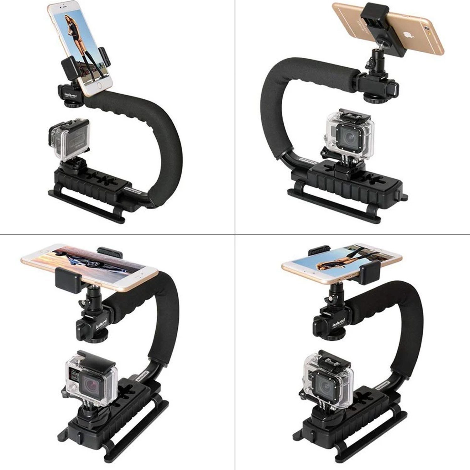 Estabilizador de celular y GoPro Steadycam manual - Imagen 2