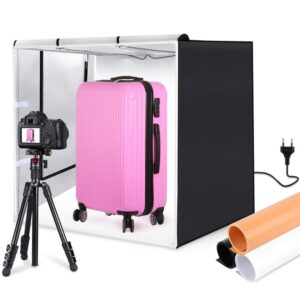 Mini Estudio fotográfico portátil 80 cms Led USB