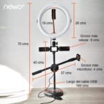 Stand Micrófono sobremesa Hyperx Quadcast Solocast - Imagen 9