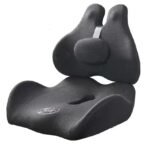 Cojín y Respaldo Lumbar para coxis silla y automóvil