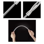 Cepillo limpiador drenaje destapa cañerías - Imagen 4