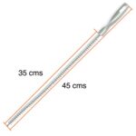 Cepillo limpiador drenaje destapa cañerías - Imagen 2