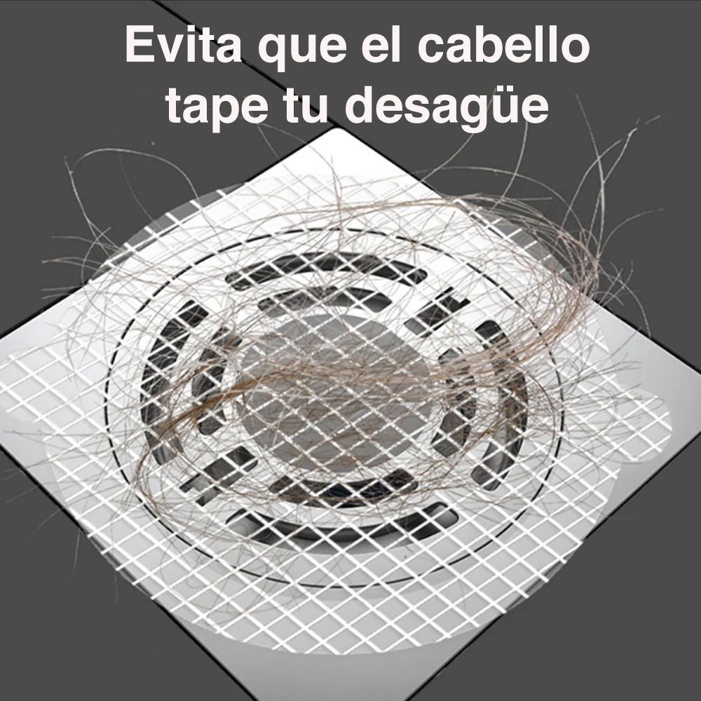 Pack Rejilla Filtro desagüe ducha tina lavamanos - Imagen 6