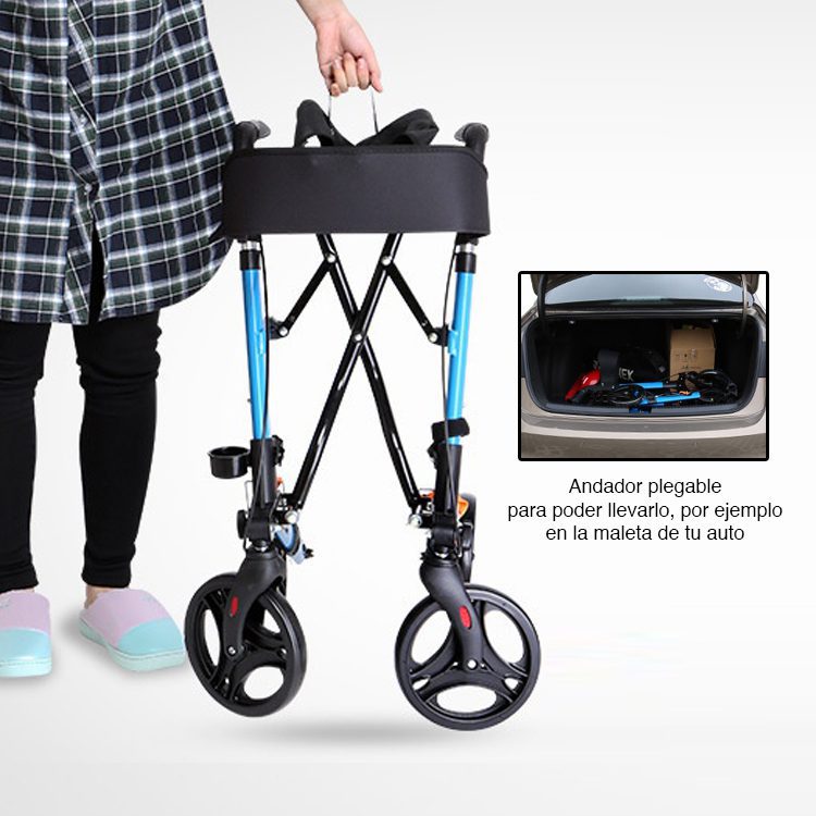 Burrito Andador con ruedas y asiento plegable Miabu - Imagen 5