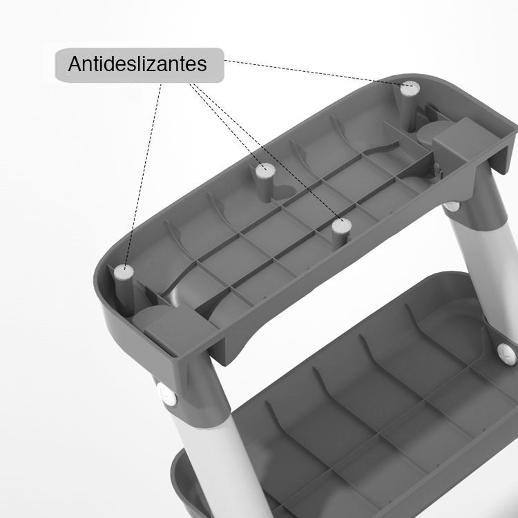 Asiento baño WC niños escalera altura regulable Verde - Imagen 5