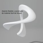 Asiento baño WC niños escalera altura regulable Verde - Imagen 4