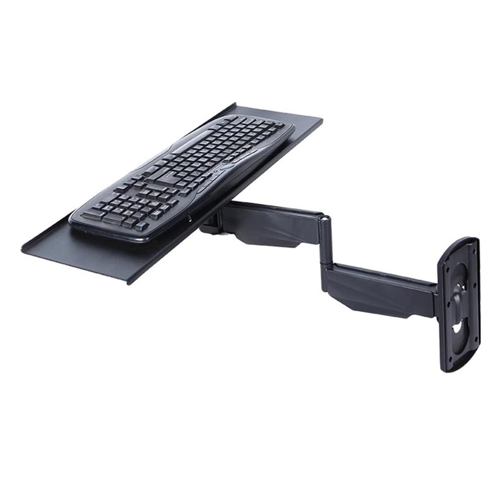 Soporte Teclado PC pared muro brazo bandeja - Imagen 5