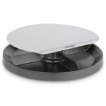 Alzador monitor escritorio con bandeja accesorios