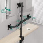 Soporte 3 Monitores escritorio 13 a 27 pulgadas - Imagen 4