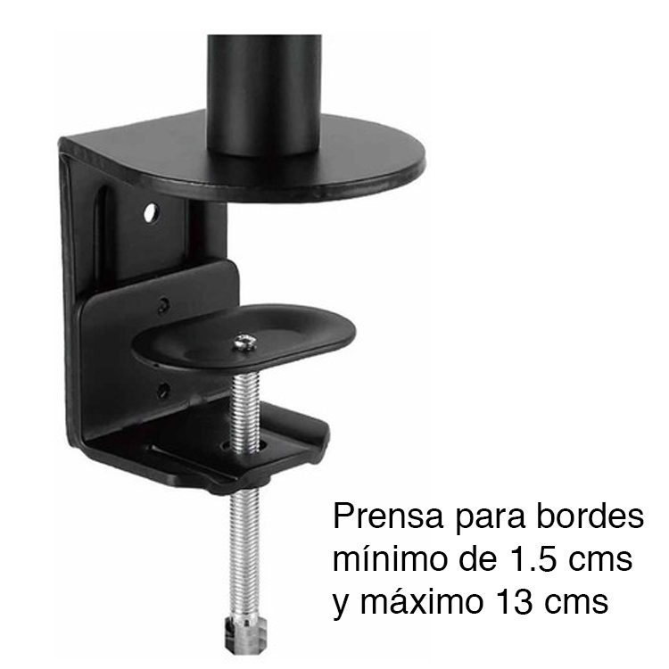 Soporte Monitor brazo para escritorio 13" a 27" HW-701 - Imagen 4