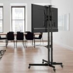Soporte TV con ruedas Base Pedestal Móvil 70" - Imagen 7
