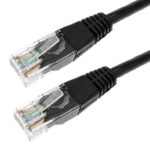 Cable de red 1.8 metros cat 5e color Negro AOC