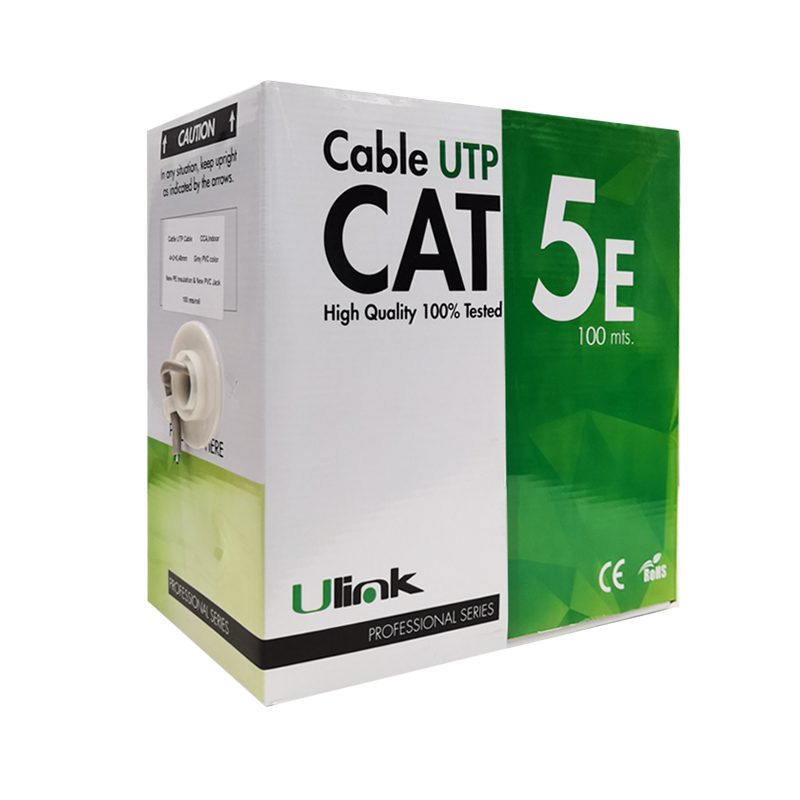 Caja cable de red cat 5e