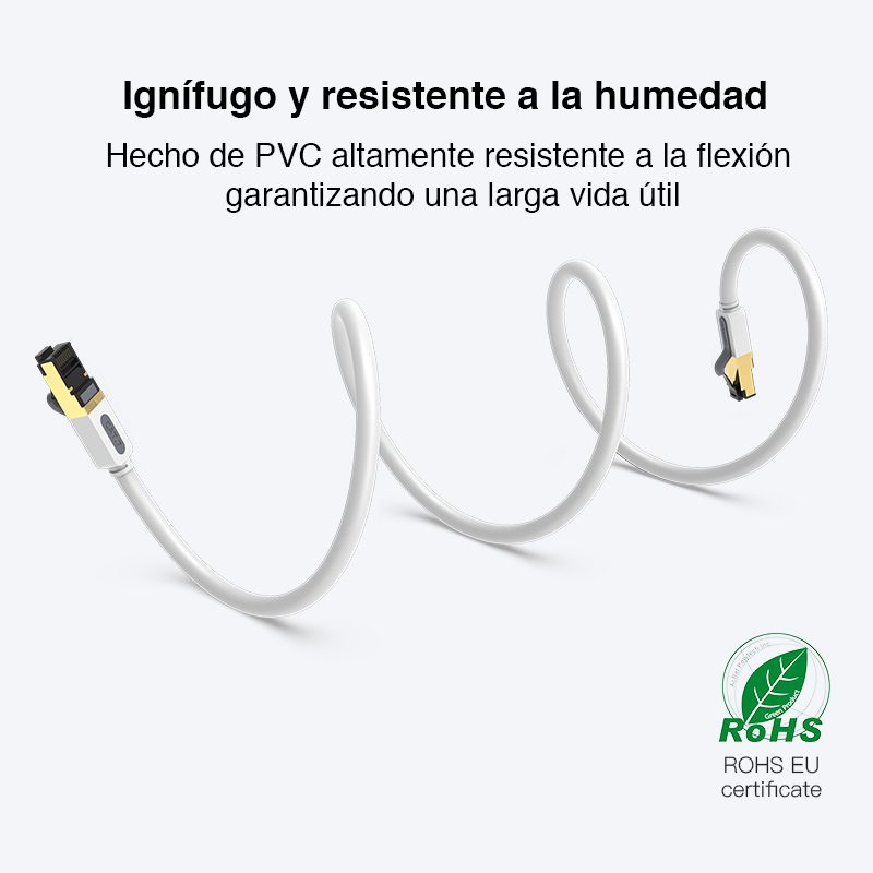 Cable de red cat 7 de 1.5 metros 26AWG - Imagen 4