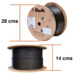 Cable de red 100% cobre cat 6 exterior 100 mts - Imagen 3