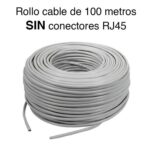 Caja cable de red cat 5e 100 metros Gris - Imagen 4