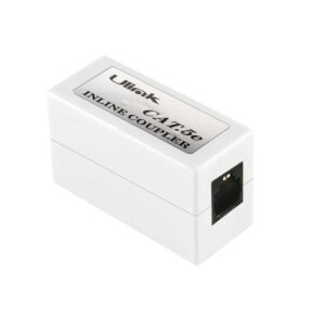 Copla RJ45 Cat 5e Extensión cable red blanca
