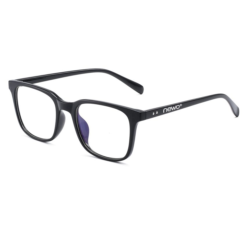 Disfraz lentes anteojos negros sin vidrio - Imagen 1