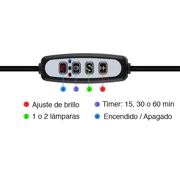 Esterilizador rayos UV UVC Plegable 30 cms - Imagen 4
