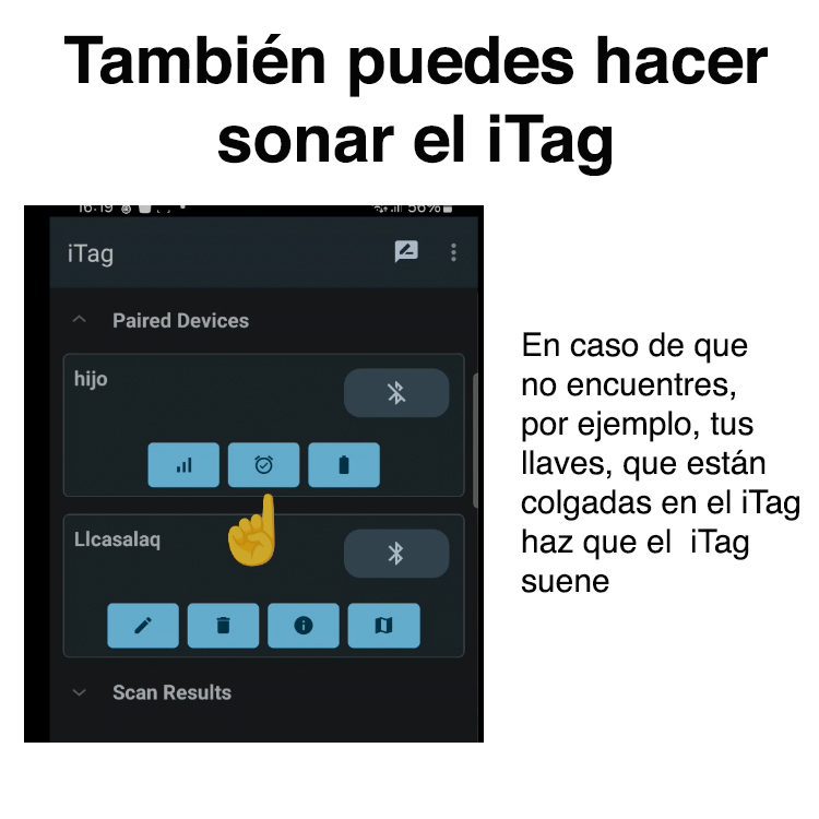Localizador Bluetooth para llaves y objetos con sonido - Imagen 4