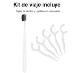 Kit de viaje botellas perfume toalla cepillo espejo y más - Imagen 3