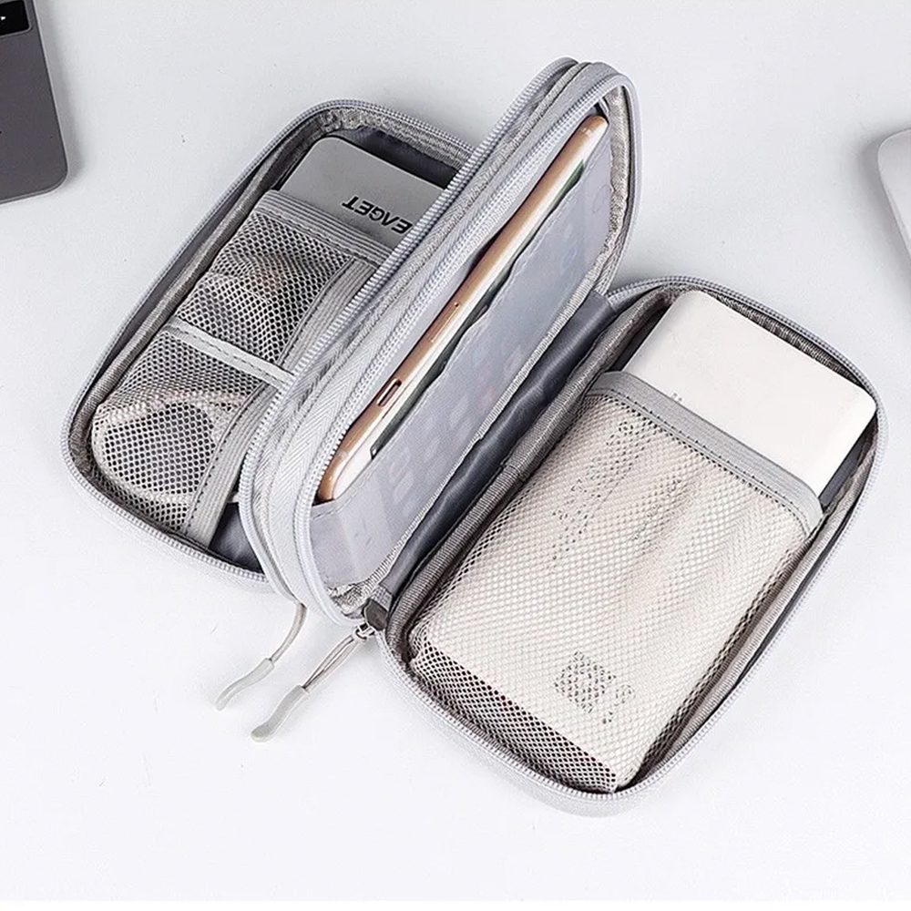 Bolso Organizador Cables y Documentos Viaje Impermeable - Imagen 4