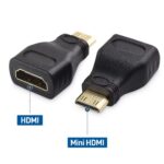 Adaptador Mini HDMI macho a HDMI hembra 1080p - Imagen 3